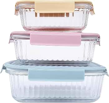 3PC FOOD STORAGE