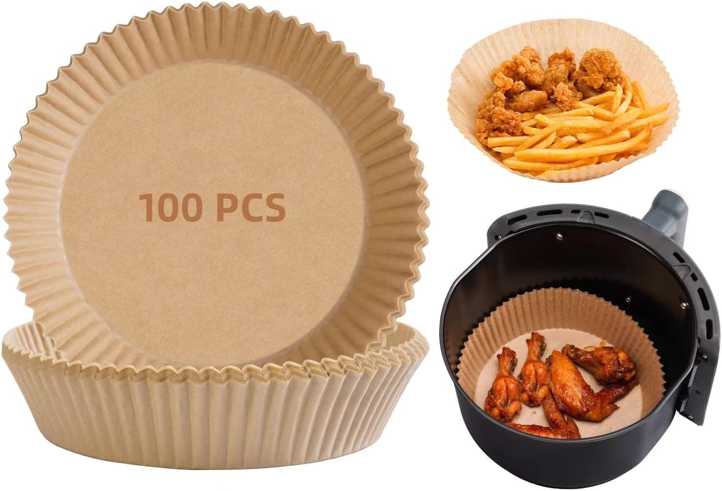AIRFRYER PAD R 20X4.5 (100)